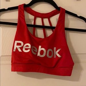 Reebok sports bra.